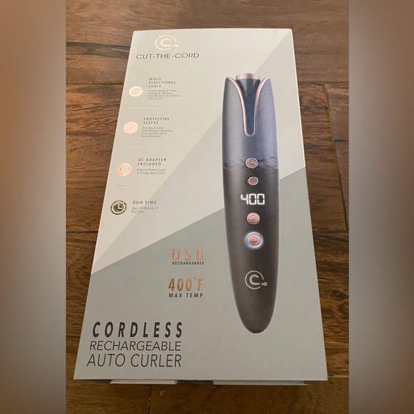 Cordless Hair Curler - Beautiful Curls - Picture 1 of 6